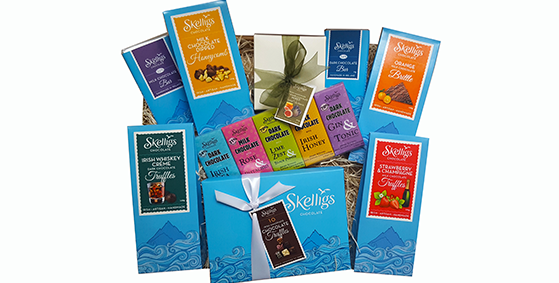 Chocolate selection from Skellig Chocolate Factory