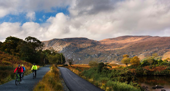 Cycling in Glenveagh National Park