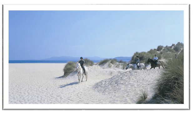 Horse-riding on Dunfanaghy Beach