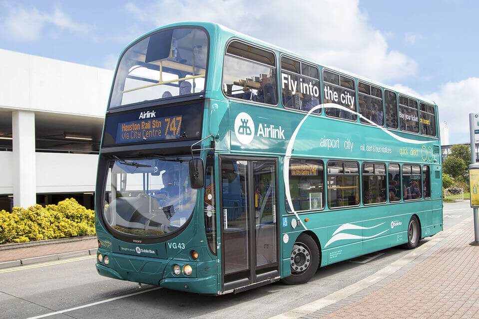 Dublin bus Airlink service to Dublin city centre